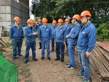 瀘天化股份公司領(lǐng)導(dǎo)深入施工項(xiàng)目和生產(chǎn)現(xiàn)場檢查指導(dǎo)工作