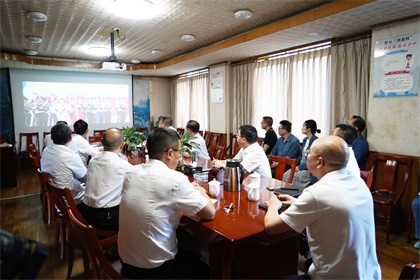 瀘天化股份公司領(lǐng)導班子和各基層黨組織集體收看慶祝中國共產(chǎn)黨成立100周年大會