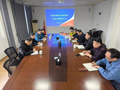 瀘天化股份公司紀(jì)委書記陳偉帶隊(duì)到弘潤(rùn)公司開展專項(xiàng)督導(dǎo)檢查