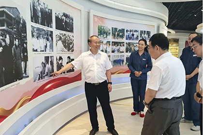 中國(guó)職業(yè)安全健康協(xié)會(huì)來我公司調(diào)研指導(dǎo)工作